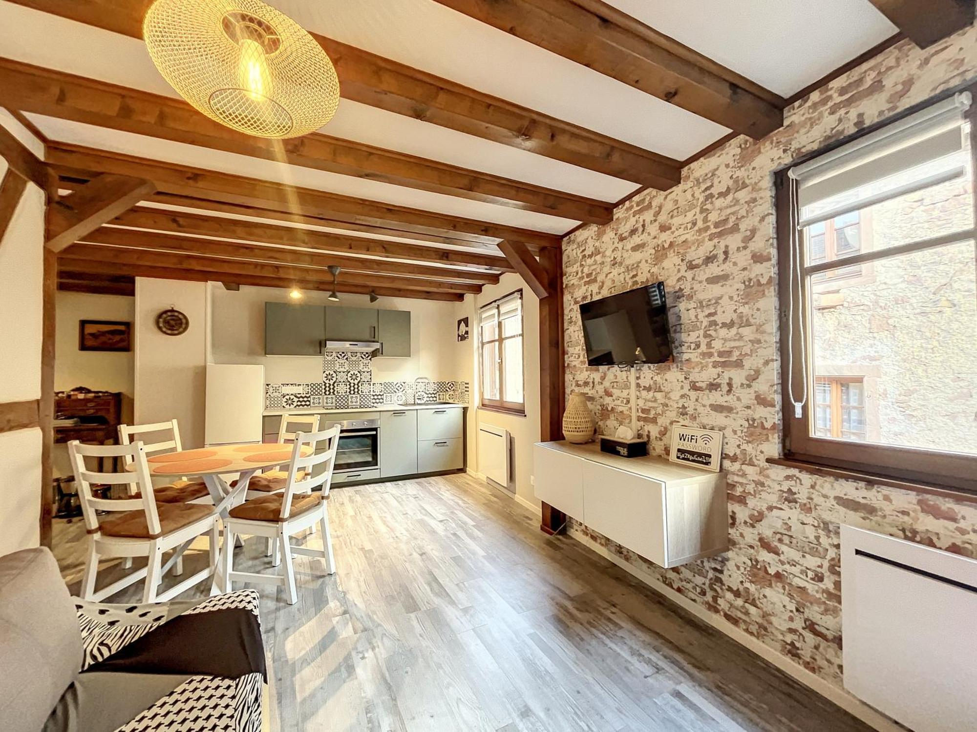 Apartamento Aux Deux Tours Riquewihr Exterior foto
